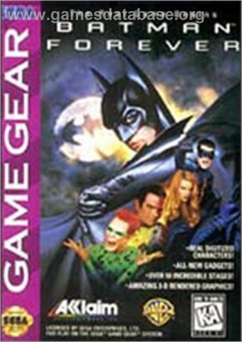 Cover Batman Forever for Game Gear
